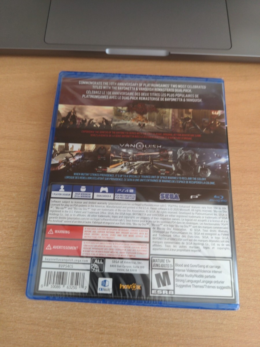 Bayonettaシリーズ4作品セット Bayonetta & Vanquish Sony Playstation 4 PS4 Japanese ver