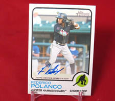 Federico Polanco AUTO 2022 Topps Heritage Minor League #ROA-FP