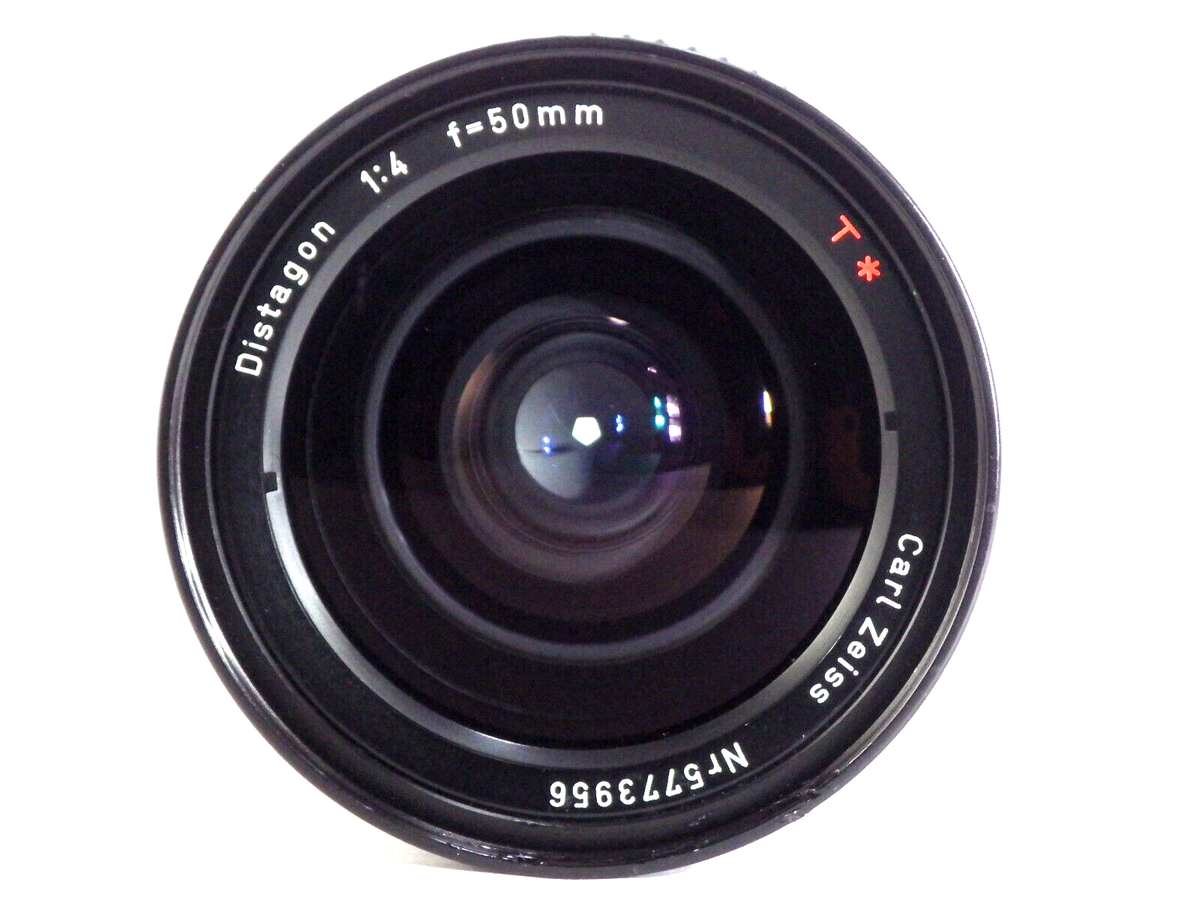 Hasselblad Carl Zeiss Distagon C 50mm f/4 Black MF Lens SLR