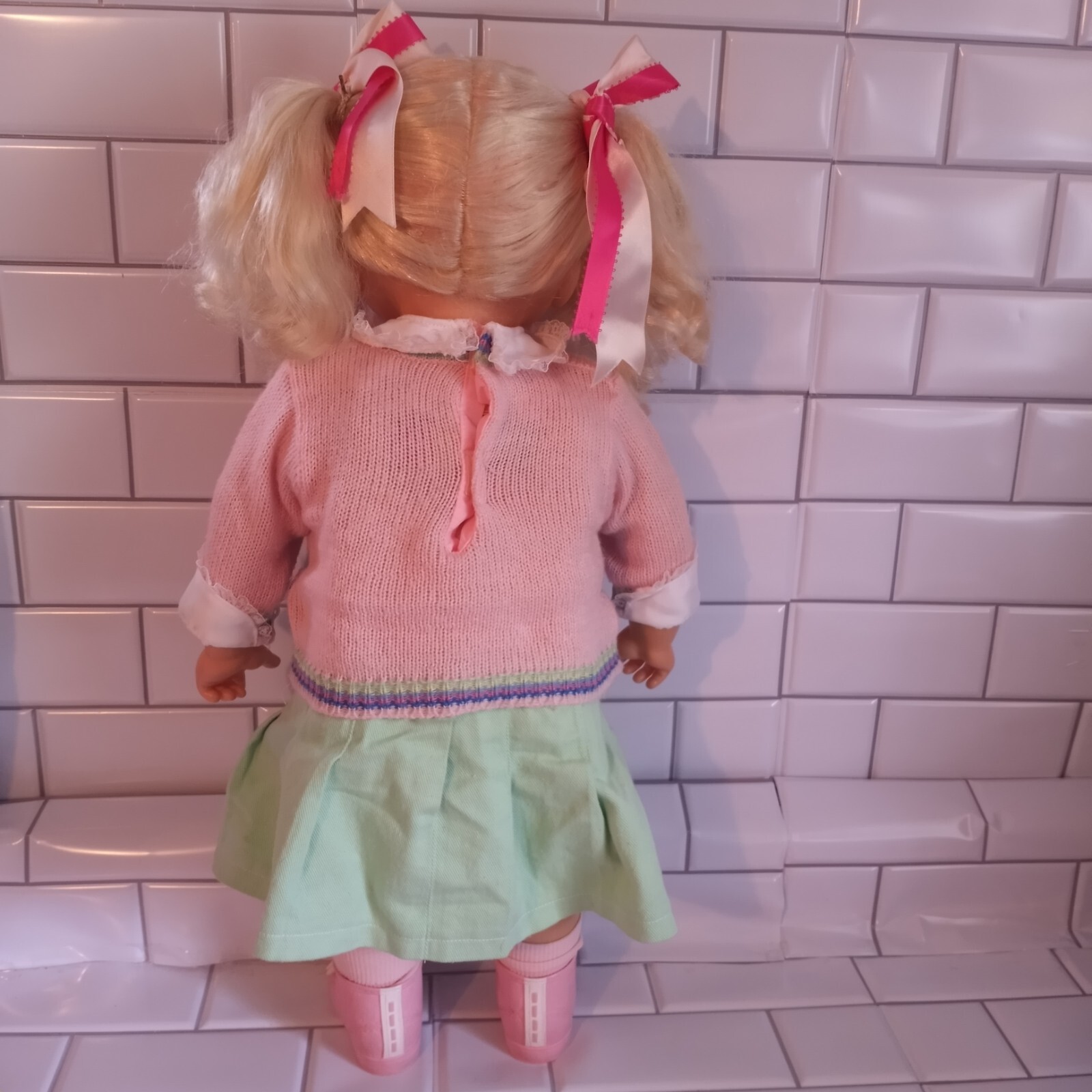 1986 Vintage Playmate Talking Cricket Doll . Cassette & clothing