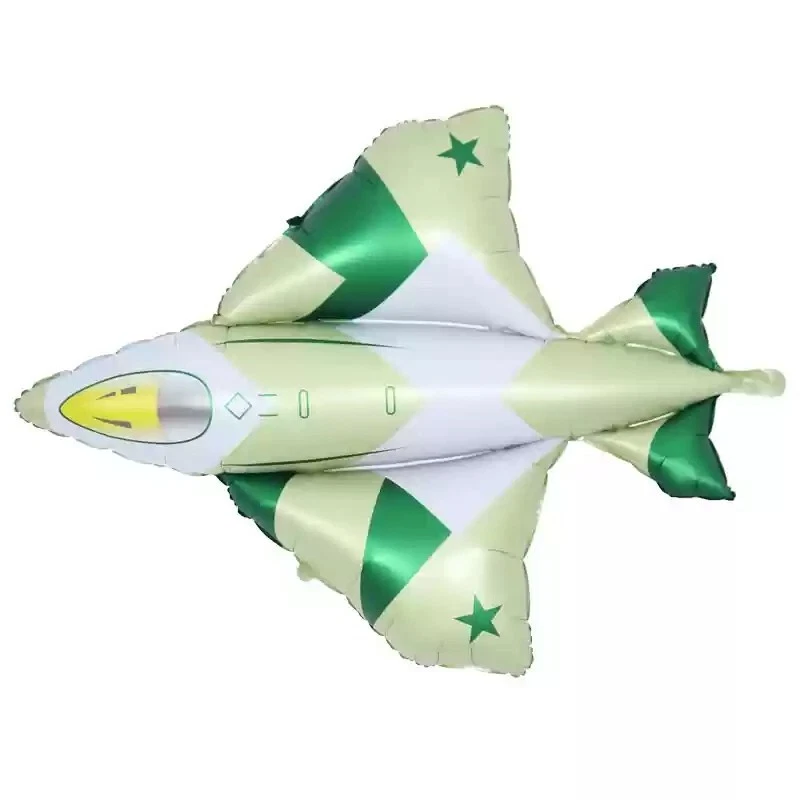 Huge Fighter Jet Balloon Military Plane Airforce Aircraft Birthday Party Decor - Image 4 of 4