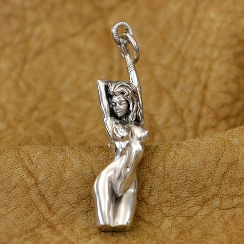 Detalles Sexy Ángel Niña 925 Plata Esterlina Colgante Dijes Joyería TA378NC - Imagen 2 de 11