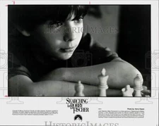 1993 Press Photo Actor Max Pomeranc in "Searching for Bobby Fischer" Movie