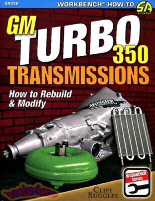 SHOP MANUAL TURBO HYDRAMATIC 350 BOOK TRANSMISSION REPAIR GM AUTOMATIC