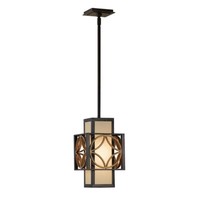 Pendellampe Deckenlampe HäNgeleuchte Eisen Bronze D 20,3 Cm Esszimmerlampe