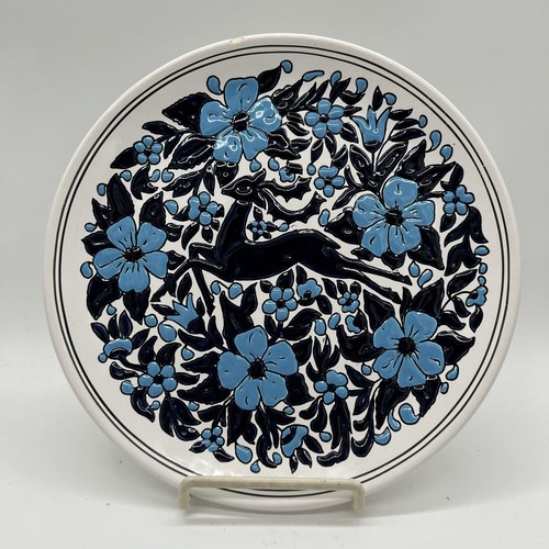 Manousakis Keramik Rodos Greece Greek Vintage Handmade Ceramic Plate