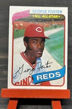 1980 Topps- NL ALL-STAR- GEORGE FOSTER #400 REDS
