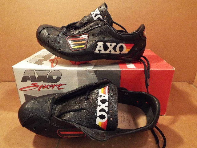 New Old Stock AXO Master Pro Cycling Shoes Size 38 Drilled for LOOK SPD SL