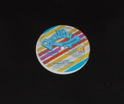 LAURY WEBB Woman My Queen 12'' Vinyl Roots Reggae 1986 Reality Records