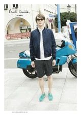 paul smith leopard bomber jacket