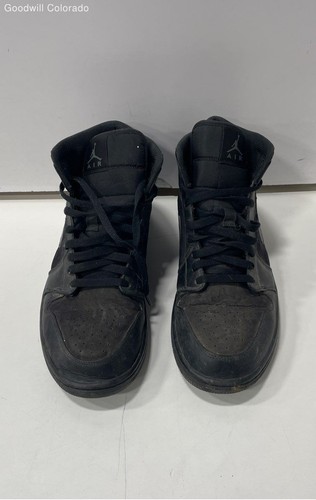 nike jordan 1 mid Black Athletic Shoe Men size 11