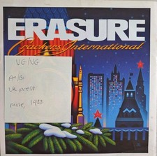 Erasure Crackers International Vinyl Record 7" VG/VG E MUTE 93 1988