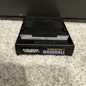 Coleco Vision Super Action Baseball Vintage Video Game Cartridge