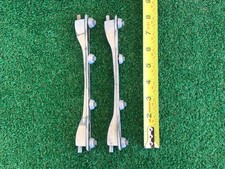 LOT of 2 LUDWIG Bass Drum High Tension Rod Long Lug 2250 Mount 70s 80s Vtg 9