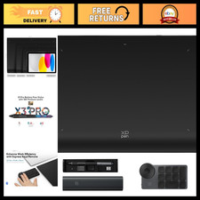 Wireless Bluetooth Drawing Tablet 11" - 16K Pressure Sensitivity, Key-Dial
