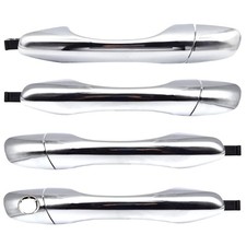 Set of 4 Chrome Exterior Door Handles for Kia Sorento 2016-2020 Replacement