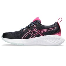 Size 3.5 - ASICS Kid's Gel-Cumulus 25 Grade School Shoes Tarmac/HOT Pink