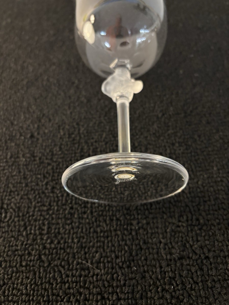 Roxanne Model Lalique Crystal Wine Glasses | eBay