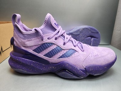 New No Lid Mahomes 2 Impact FLX Purple Suede Throw A Good Time Mens Size 12.5