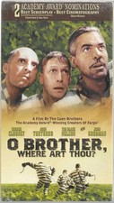 O Brother, Where Art Thou (VHS, 2001) George Clooney shrink wrapped
