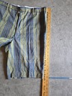 Vintage 1960s Penneys Penn-Prest Plaid Shorts Mens Size 34 Green Blue Japan — photo 4