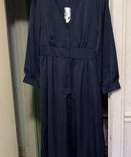 J Crew ladies navy dress 14tall New