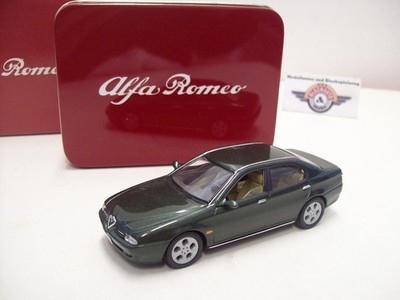 Alfa Romeo 166, Grünmetallic, 1999, Solido (France) 1:43, OVP