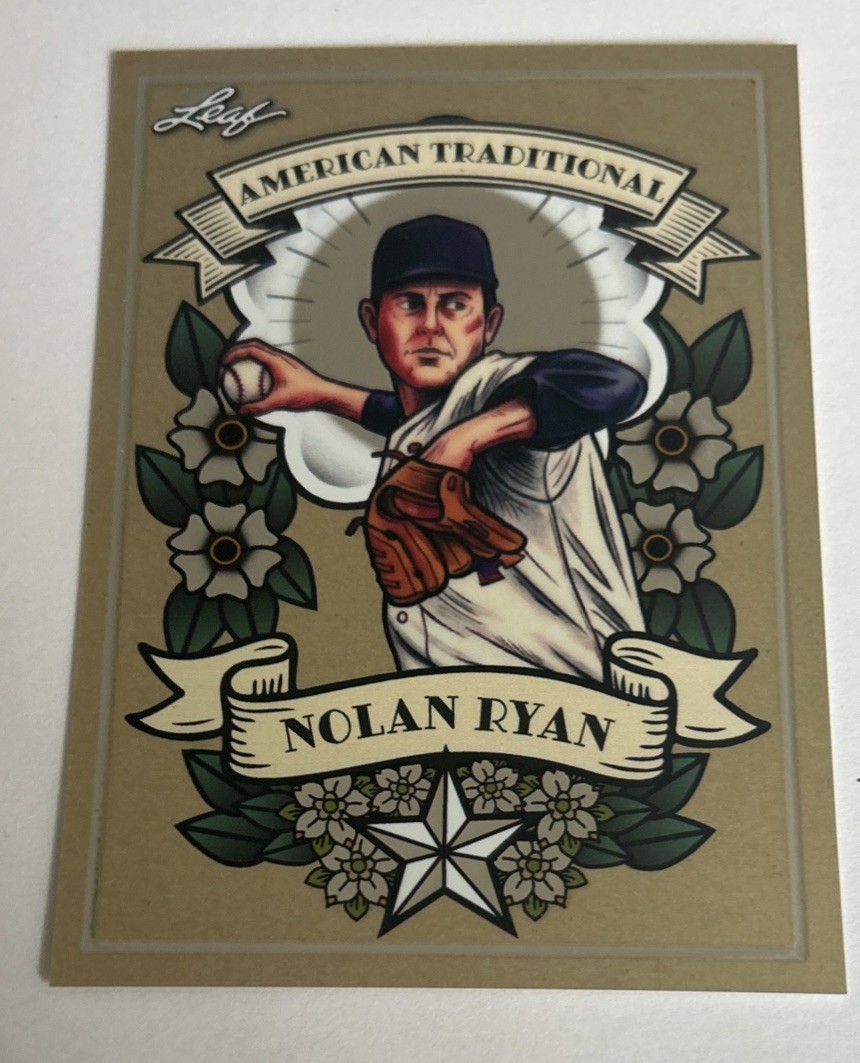 Nolan Ryan 2026 Leaf American Traditional Base Card #9