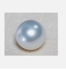 huge 12-13mm Genuine natural south sea genuine white loose round pearl undrilled