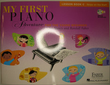 New Faber My First Piano Adventures Young Beginner Music Lesson Book C FF1623