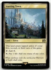 Starting Town #289 (NM) Final Fantasy FIN Magic MTG