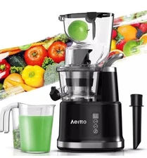 Aeitto Cold Press Slow Juicer Whole Vertical Masticating Fruit - AMR8842  TESTED