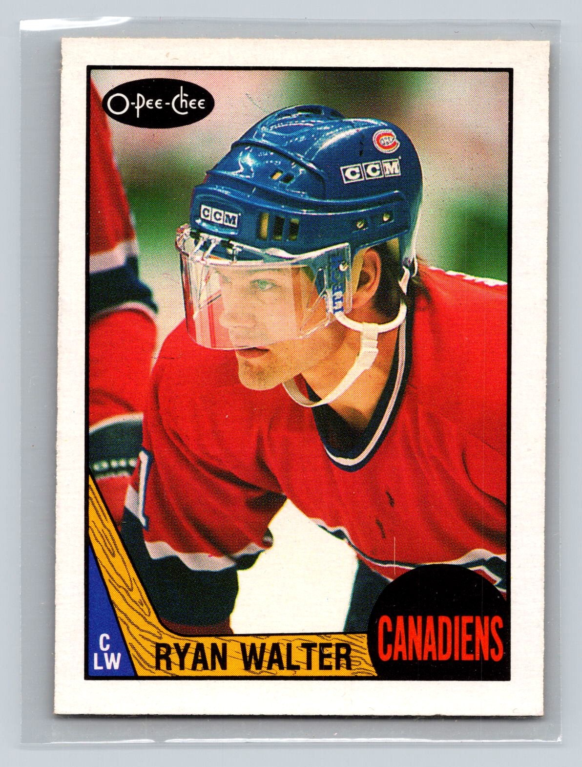 1987-88 O-Pee-Chee #231 Ryan Walter Montreal Canadiens