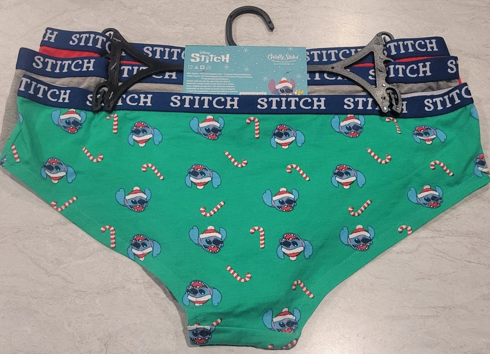 3 BRAGAS HIPSTER DISNEY 43L0224W1HZA PUNTO ROJO FIRMA CINTURA ALGODÓN Talla XL Foto 3 de 3