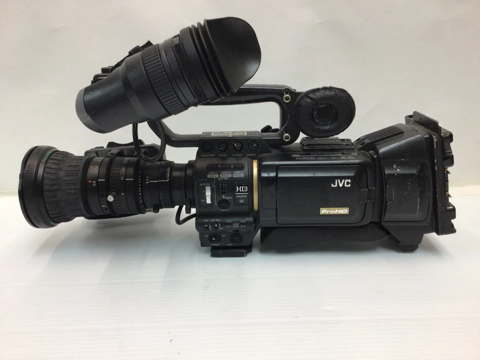 JVC GY-HD200CHU HDV 1/3" 3-CCD Professional Camcorder, FUJINON LENS, *PARTS* - Image 2 of 4