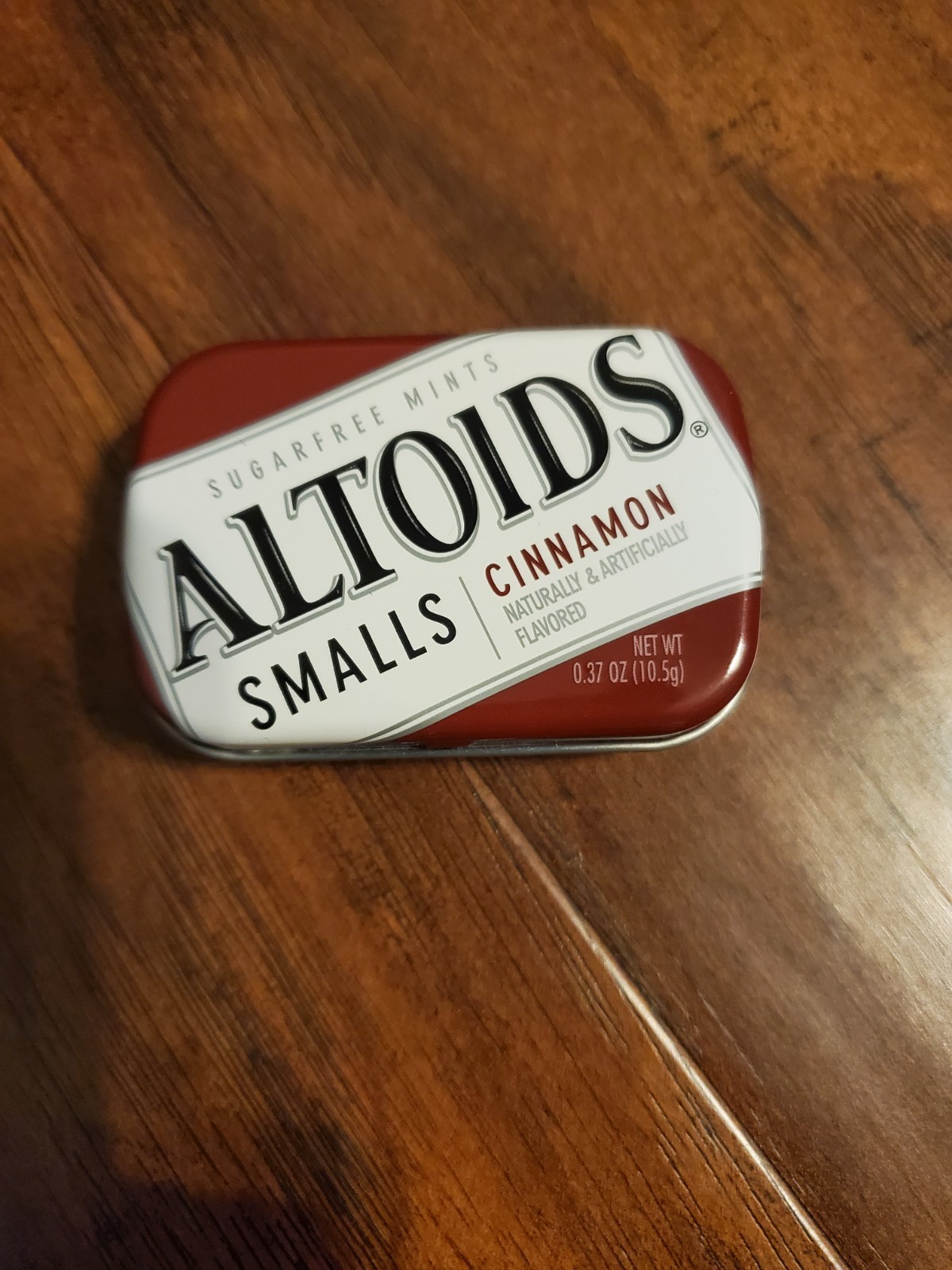 Altoids Smalls Cinnamon Empty Tin Container 2013 Collectible