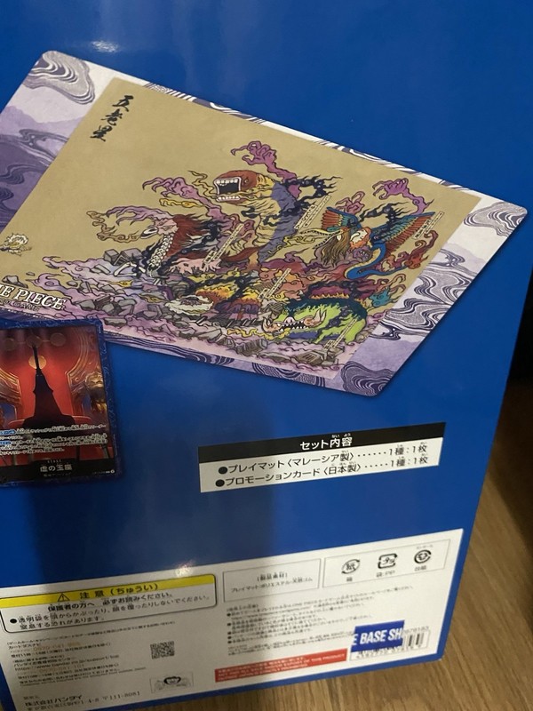 ONE PIECE Base Shop Gorosei Limited Edition Play Mat With Promo Sealed