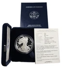 2006 W US Mint Proof American Silver Eagle w/US Mint Box & COA