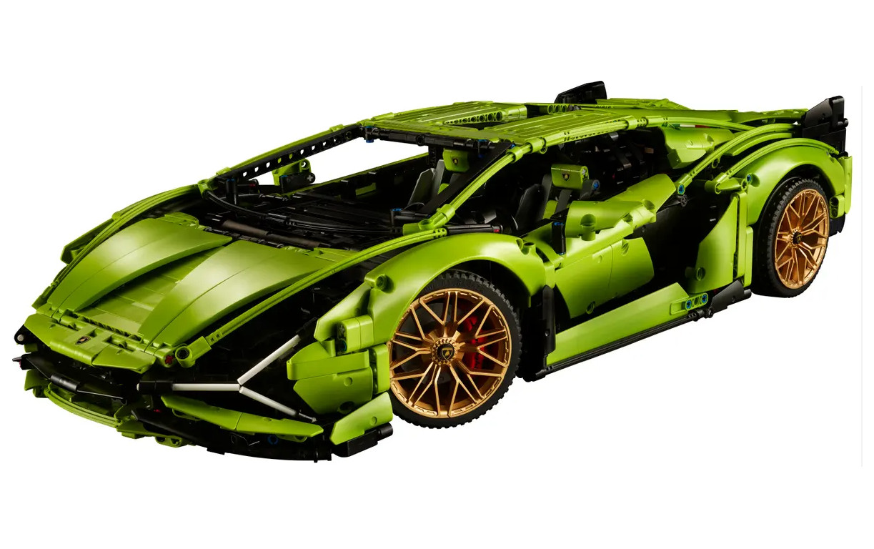 Lamborghini Sián FKP 37 voiture miniature à construire pour le salon