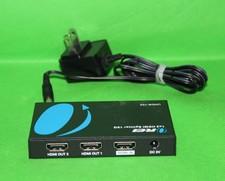 OREI UHDS-102 1x2 HDMI Splitter 18G 4K 60Hz HDR HDCP 2.2 w/ Power Adapter