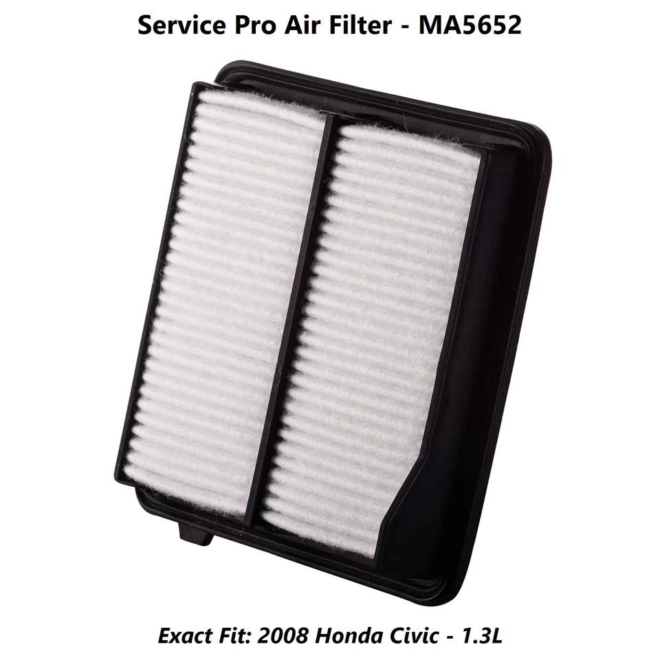 2008 Honda Civic 1.3L Complete Oil, Air & Cabin Filter Kit (0W-20) Foto 4 de 4