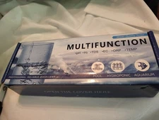 Hydrogen Water Tester pH Meter 6 in 1 pH H2 ORP TDS EC Temp Tester Dissolved ...