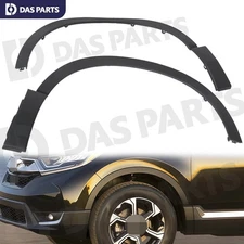 Front Left+Right Fender Trim Wheel Arch Molding Fit For 2017-2022 Honda CR-V CRV