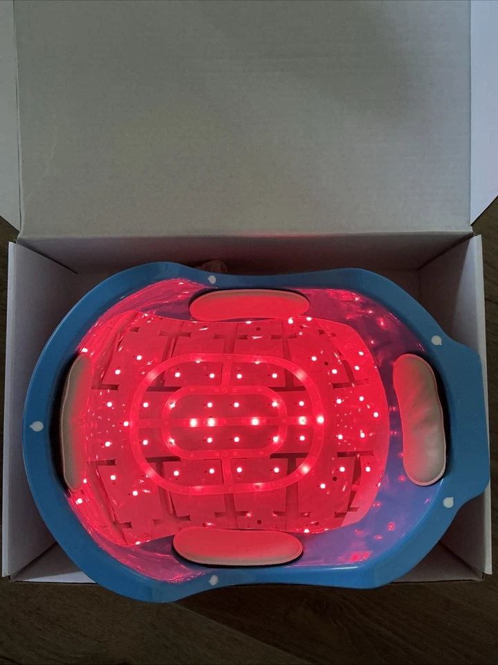 头发再生美容机头发生长设备红光疗法。 全新 — 第 4/4 张图片