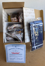 NUOVA bambola Ashton Drake Moments To Remember Justin in scatola originale