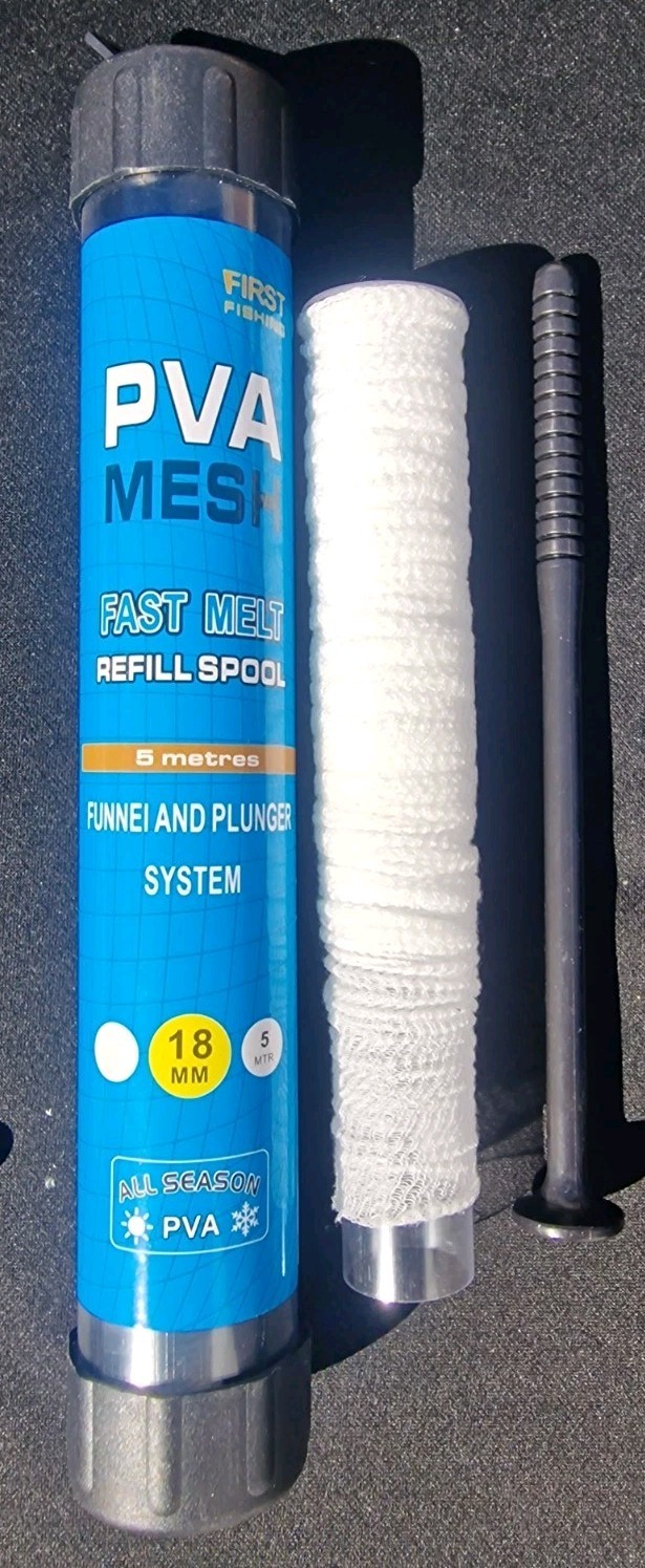 PVA Mesh Refill Top Up & Tube Loader Kits 37mm Wide Narrow 25mm Stick ...