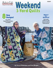 Fabric Caf Weekend 3-Yard Quilts Book 8 Fast Easy Beginner Quilt Patterns
