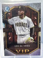 2025 Bowman - Vip Leo De Vries #VIP-14 Mojo Refractor