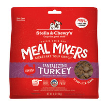 Stella  Chewy's Freeze Dried Raw Dog Food Meal Mixer - Tantalizing Turkey Meal