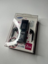 Samsung YP-U3 Nero Sintonizzatore FM Integrato 2GB Digital MP3 Media Raro - Nuovo ✅